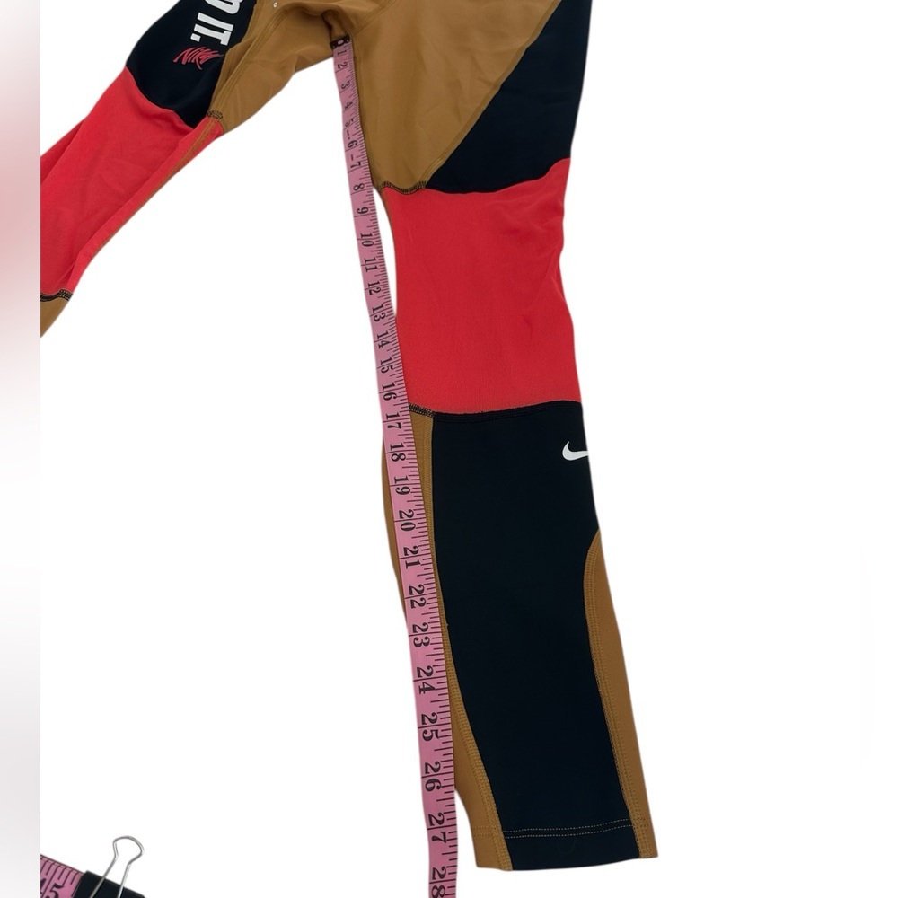 Nike High Waist Colorblock Athletic Leggings Size S - Picture 12 of 13